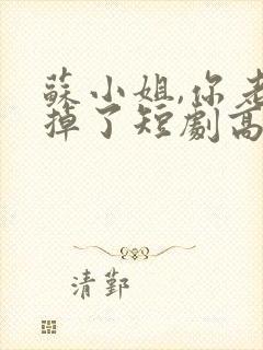 苏小姐,你老公掉了短剧高清