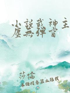 小说武神主宰秦尘无弹窗