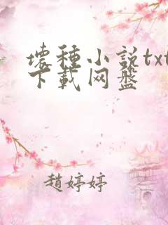 坏种小说txt下载网盘