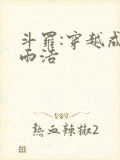 斗罗:穿越成霍雨浩