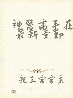 神医高手在都市 最新章节