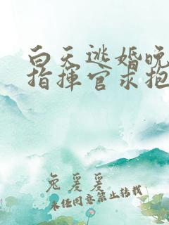 白天逃婚晚上被指挥官求抱抱漫画下拉式