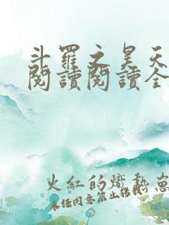 斗罗之昊天神话阅读阅读全文