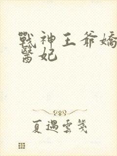 战神王爷娇宠小医妃