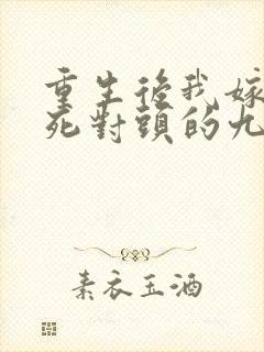 重生后我嫁给了死对头的九叔