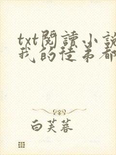 txt阅读小说我的徒弟都是大反派