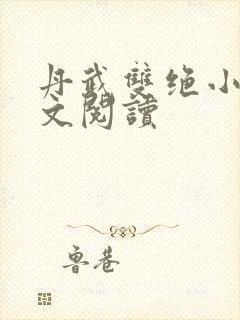 丹武双绝小说全文阅读