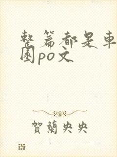 整篇都是车的校园po文