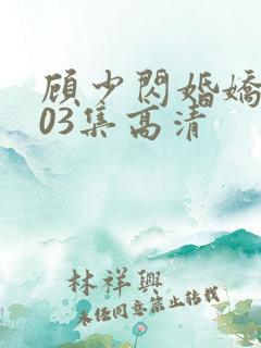 顾少闪婚娇妻103集高清