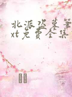 北派盗墓笔记txt免费全集下载