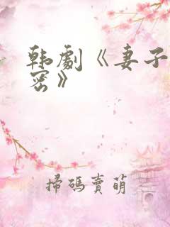 韩剧《妻子的秘密》