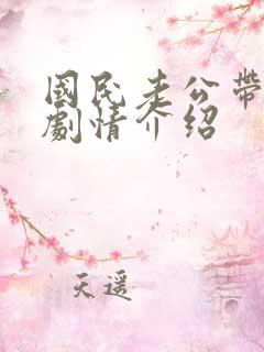 国民老公带回家剧情介绍