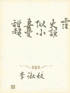 甜妻似火霍爷他超爱小说