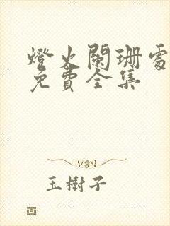 灯火阑珊处短剧免费全集