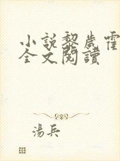 小说黎岁霍砚舟全文阅读