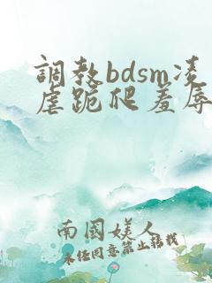 调教bdsm凌虐跪爬羞辱小说