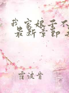 我家娘子不对劲 最新章节 无弹窗