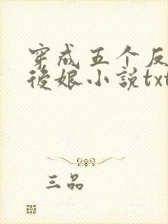 穿成五个反派的后娘小说txt