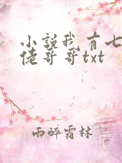 小说我有七个大佬哥哥txt