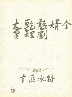 大乾憨婿全片免费短剧