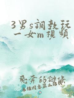 3男s调教玩弄一女m视频