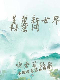 美丽新世界韩漫秘密网