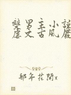 双男主小说推荐虐文古风废文完结