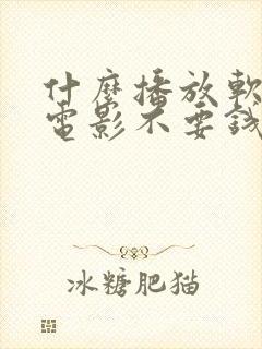 什么播放软件看电影不要钱