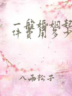 一般婚姻起诉案件费用多少钱