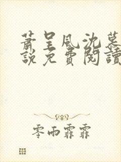 萧呈风沈慕卿小说免费阅读最新章节