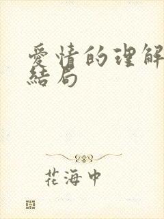 爱情的理解韩剧结局