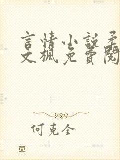 言情小说柔佳与文枫免费阅读