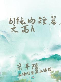 bl纯肉短篇腐文高h