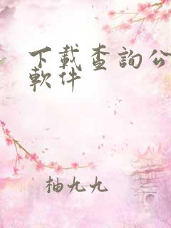 下载查询公积金软件