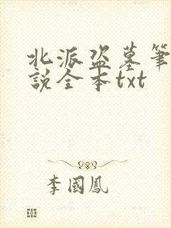 北派盗墓笔记小说全本txt