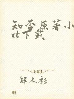 知否原著小说txt下载