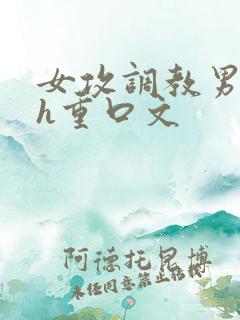 女攻调教男受高h重口文