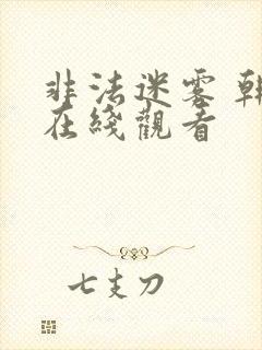 非法迷雾 韩剧在线观看