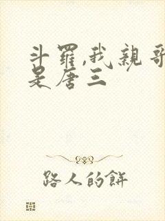 斗罗,我亲哥竟是唐三