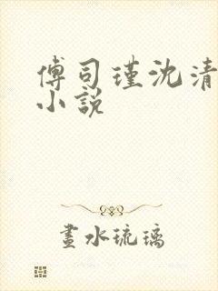 傅司瑾沈清妤的小说