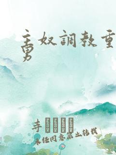 主奴调教重口男男