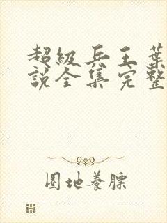 超级兵王叶谦小说全集完整版txt