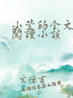 小莹的全文免费阅读小说