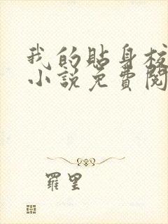 我的贴身校花的小说免费阅读