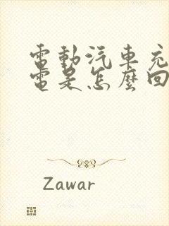 电动汽车充不上电是怎么回事