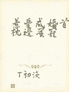 惹爱成婚首席的枕边蜜宠