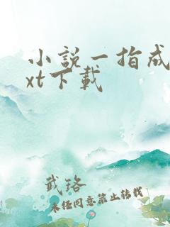 小说一指成仙txt下载