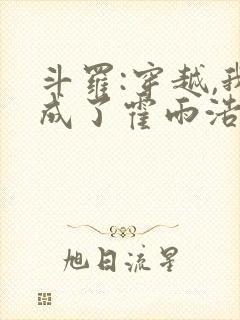 斗罗:穿越,我成了霍雨浩