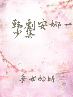 韩剧安娜一共多少集