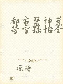 都市医神叶辰夏若雪孙怡全文免费阅读